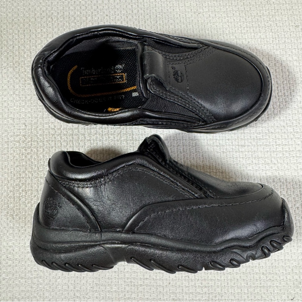Timberland Black Dress Shoes Classic Slip-On, Baby size 6